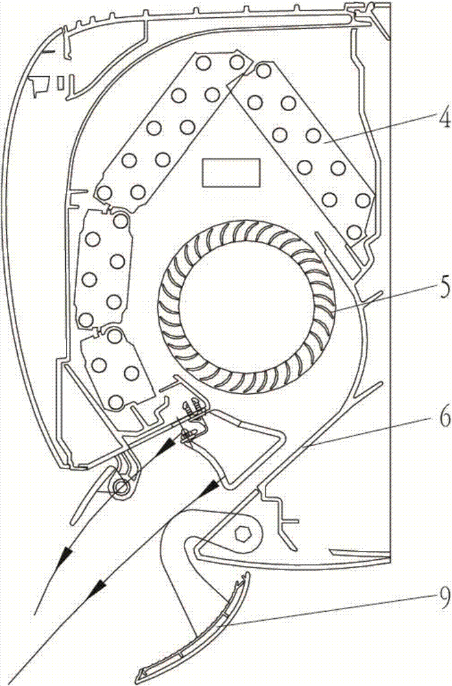 空調(diào)室內(nèi)掛機(jī)的導(dǎo)風(fēng)板組件及空調(diào)室內(nèi)掛機(jī)的制作方法與工藝