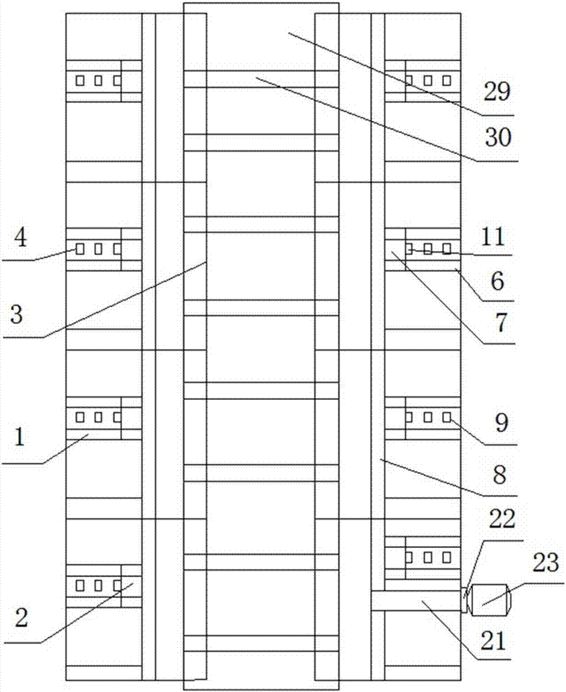 新型玉米收割机输送装置的制作方法