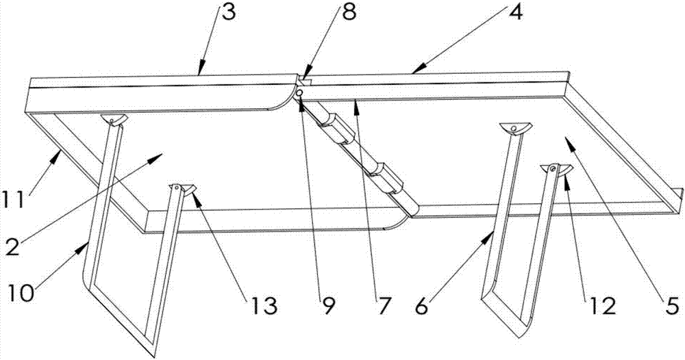 一種建筑用英語圖紙對比施工支架的制作方法與工藝