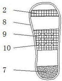 一種透氣防滑襪子的制作方法與工藝