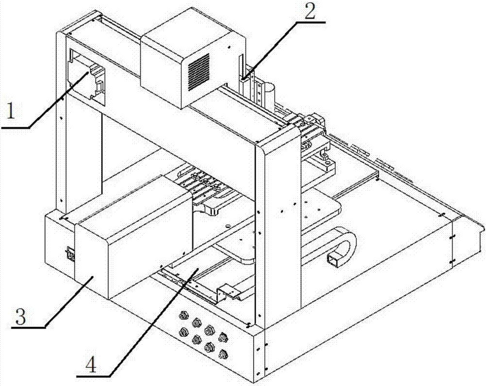 四模板雙Mark點膠機(jī)機(jī)構(gòu)的制作方法與工藝