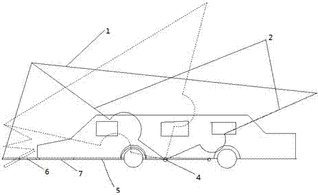 汽車全自動(dòng)遮陽傘的制作方法與工藝