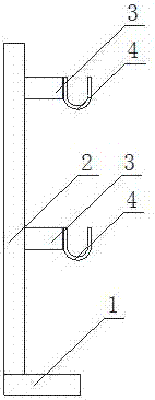 自行车放置架的制作方法与工艺