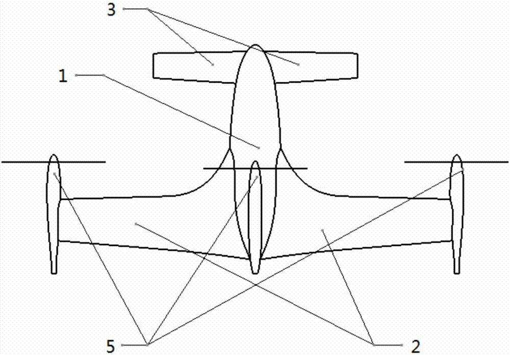 一种可垂直起降的尾座式四旋翼鸭式布局飞行器的制作方法与工艺