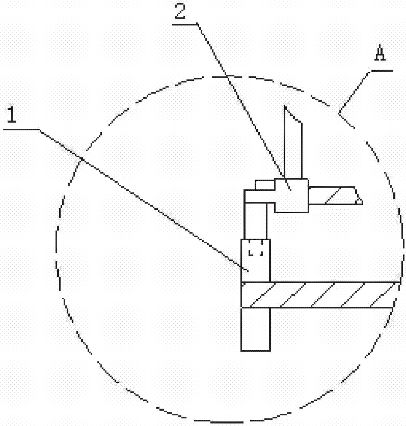 一種運(yùn)輸皮帶溜槽堵料保護(hù)裝置的制作方法