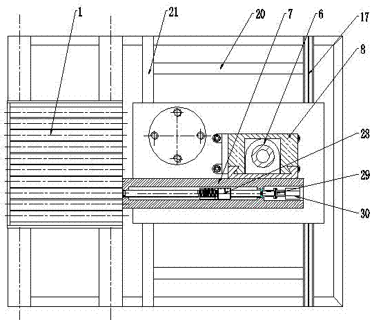 一種井下瓦斯鉆機(jī)自動(dòng)裝卸鉆桿庫(kù)的制作方法與工藝