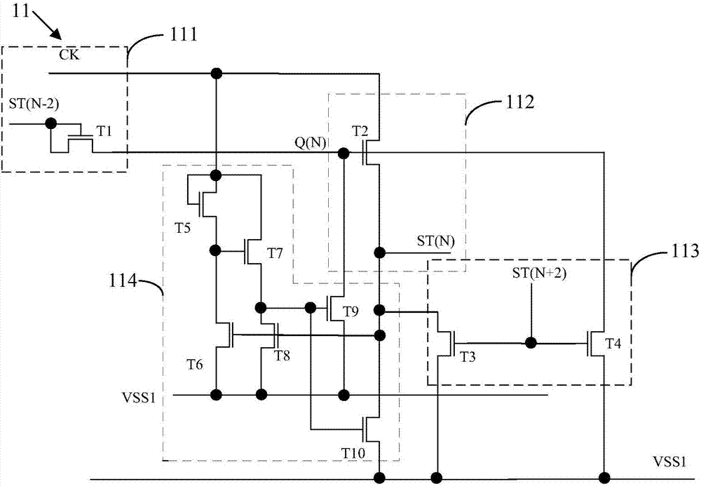 掃描驅(qū)動電路及顯示裝置的制作方法