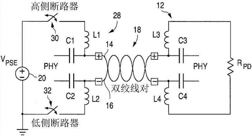 用于进行保护以免受PoDL导线故障影响的电路架构的制作方法与工艺