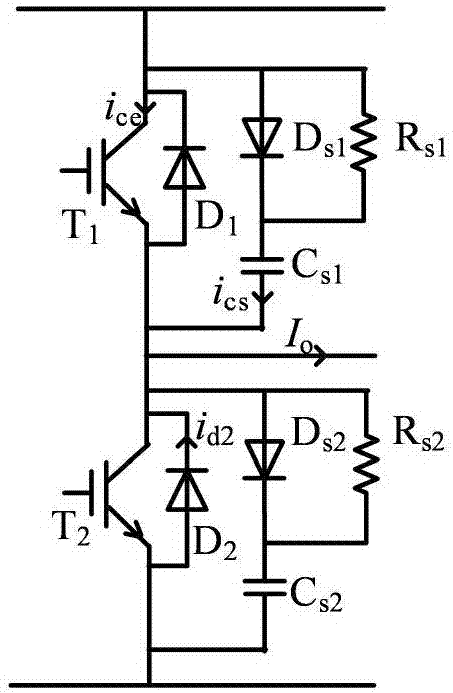 一种基于调节IGBT关断轨迹的结温平滑方法和电路与流程