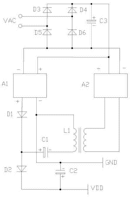 一种氢氧发生器双电源供电电路的制作方法与工艺