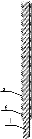 夯土農(nóng)房構(gòu)造柱外填橡膠粒消能隔震結(jié)構(gòu)的制作方法與工藝