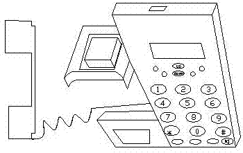 一種平放懸掛兩用電話機(jī)的制作方法與工藝