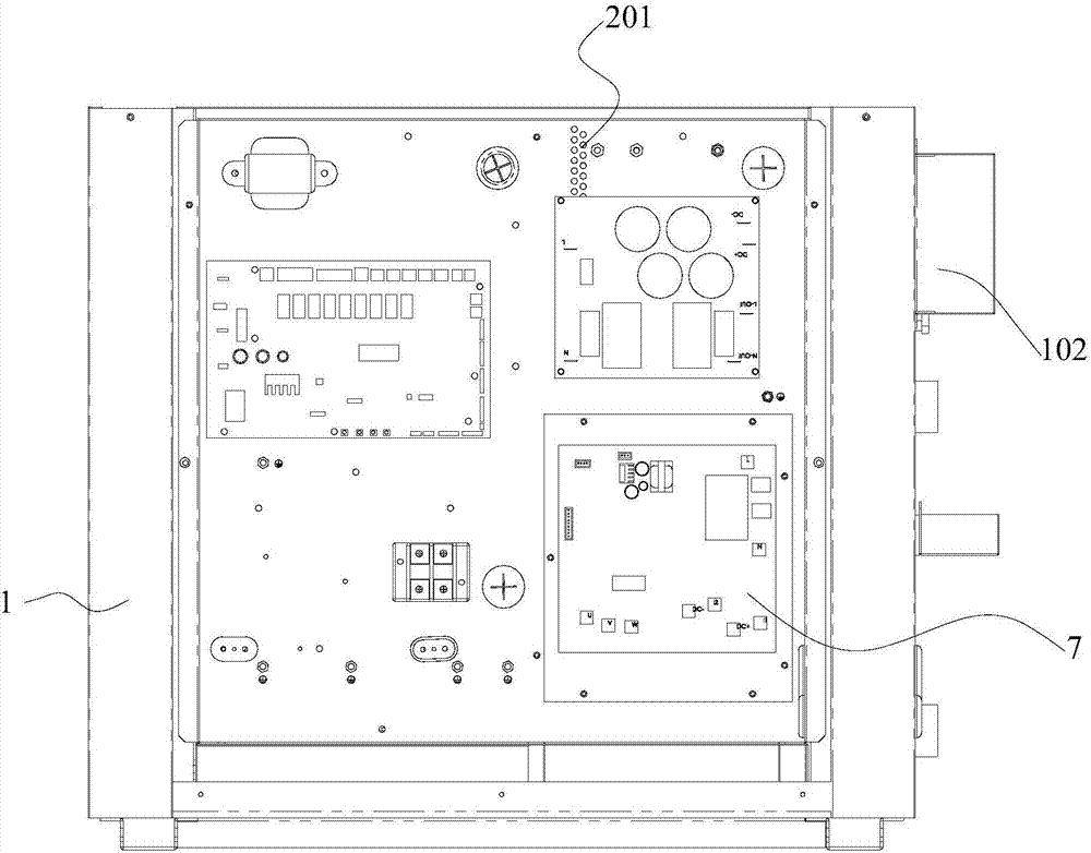 電控箱內外兩側同步散熱結構的制作方法與工藝