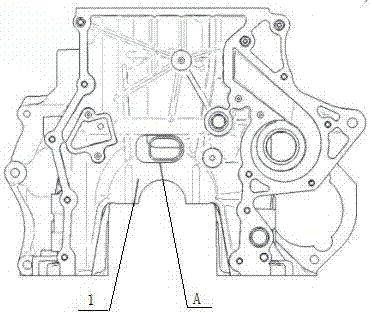 一種汽車發(fā)動機(jī)氣缸體的主軸承壁結(jié)構(gòu)的制作方法與工藝