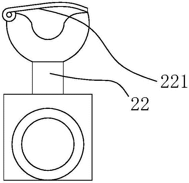 一种超声仪翻转器放置架的制作方法与工艺