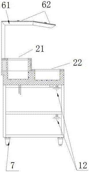 一種醬料臺的制作方法與工藝