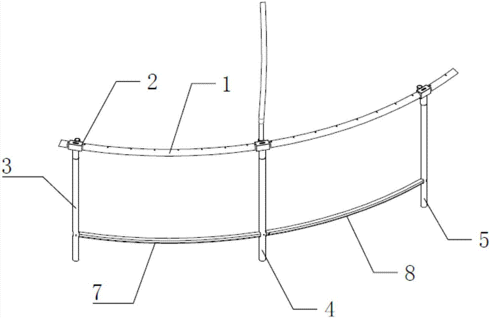 一种蹦床腿管的连接方式的制作方法与工艺