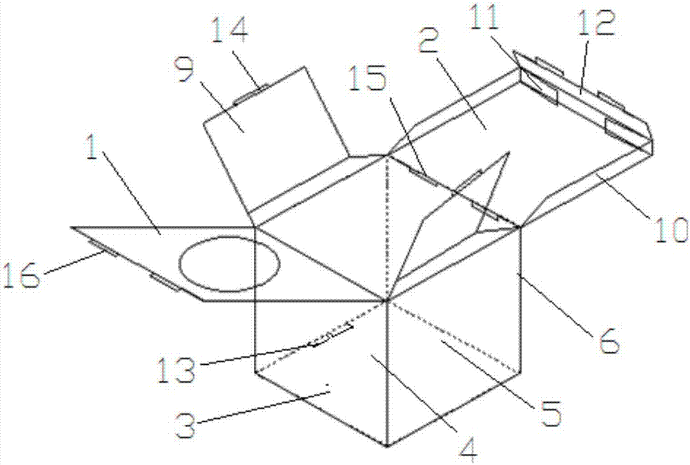 一种便携式野营纸马桶的制作方法与工艺