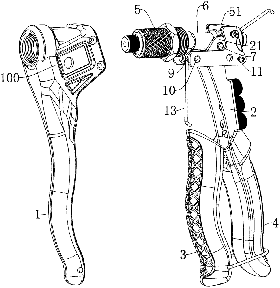 单手拉铆枪的制作方法与工艺