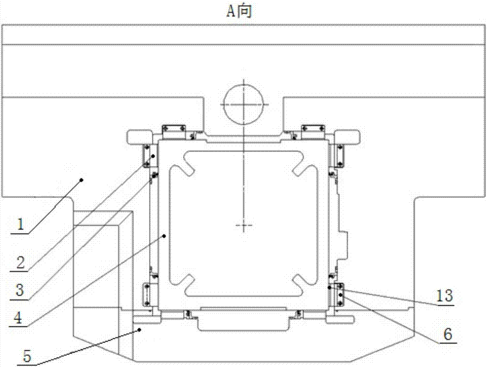 数控龙门机床全包静压滑枕结构的制作方法