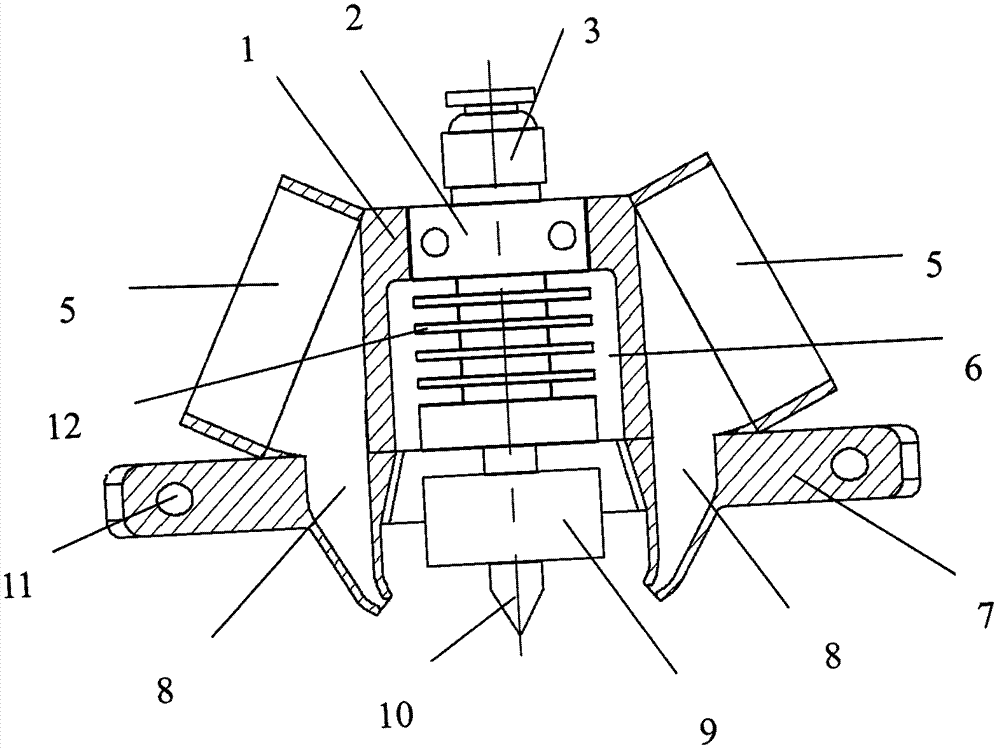 一種3D打印機的效應(yīng)器的制作方法與工藝