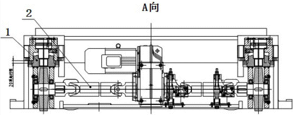 一種壓力機(jī)自動(dòng)換向移動(dòng)工作臺(tái)的制作方法與工藝