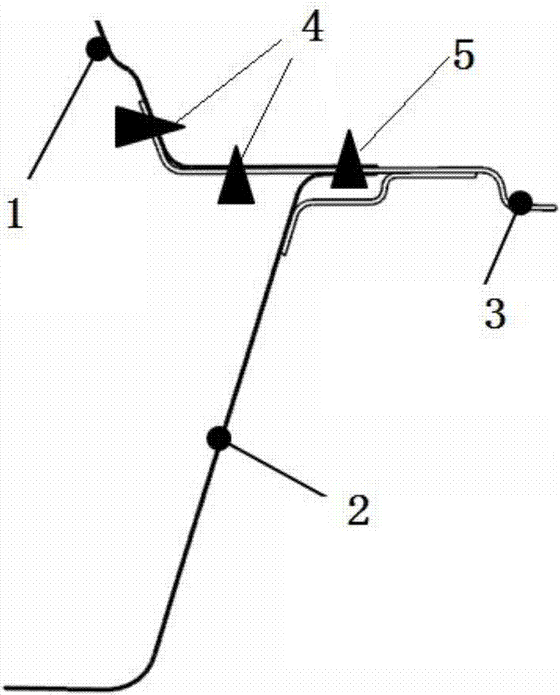 C柱下接头的连接结构的制作方法与工艺