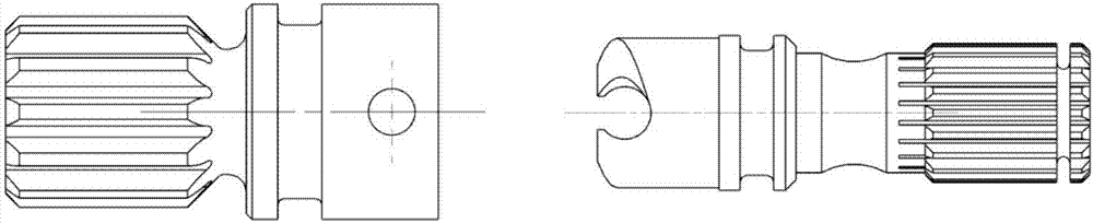 一種單向承載的傳動(dòng)軸結(jié)構(gòu)的制作方法與工藝