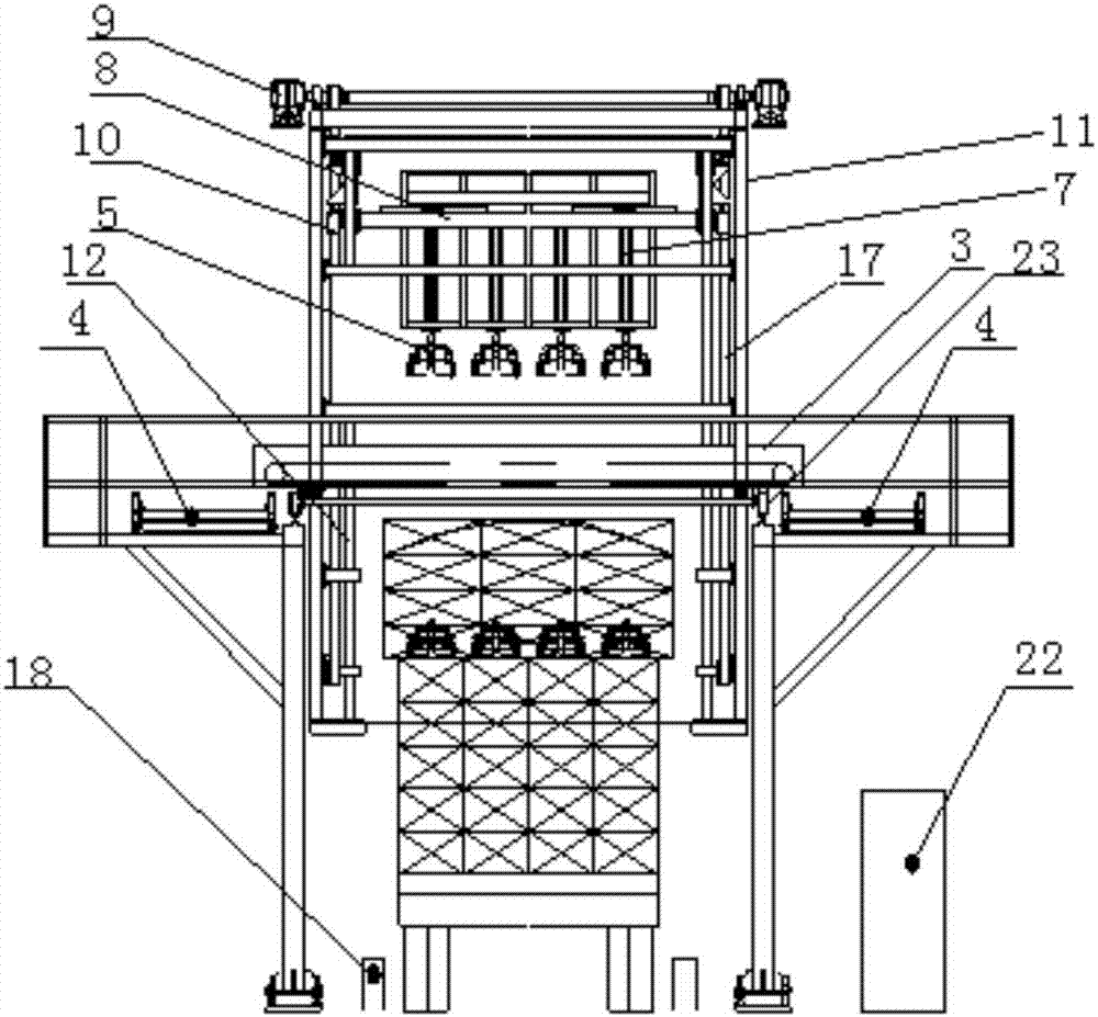 一種煙包卸車機(jī)械手自動(dòng)卸車的設(shè)備系統(tǒng)的制作方法與工藝