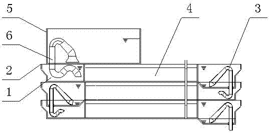 一種仿生變截面雙虹吸勢能增氧生態(tài)床（塔）污水處理設(shè)備的制作方法與工藝