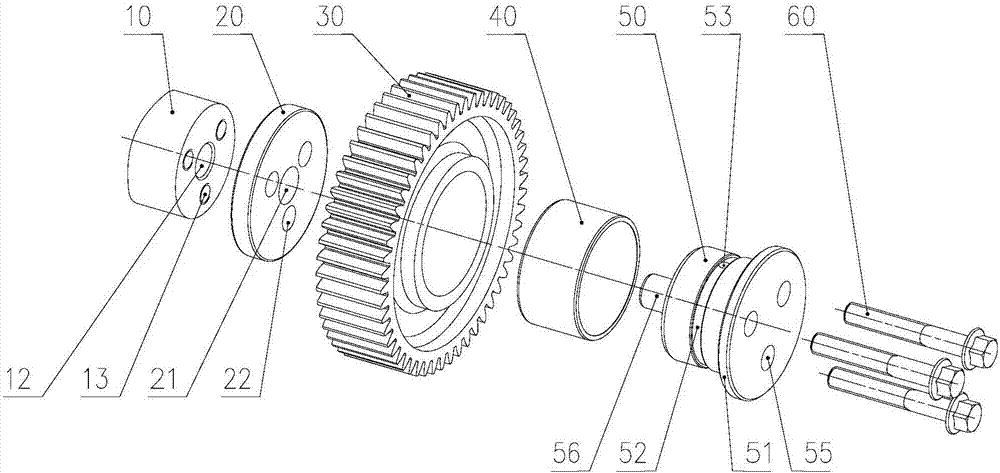 惰齿轮轴部件的制作方法与工艺