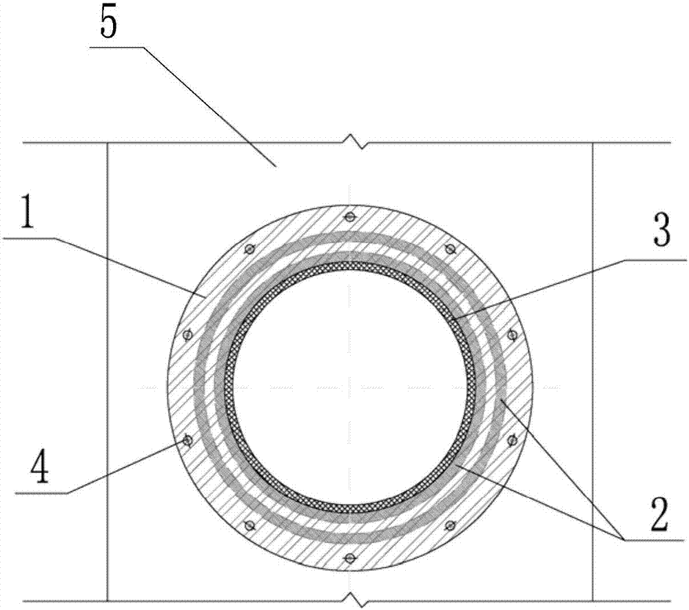 一種接入檢查井的管道連接結構的制作方法與工藝