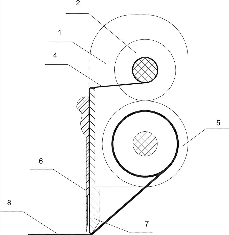 一種打印機(jī)墨盒貼膠紙工具的制作方法與工藝