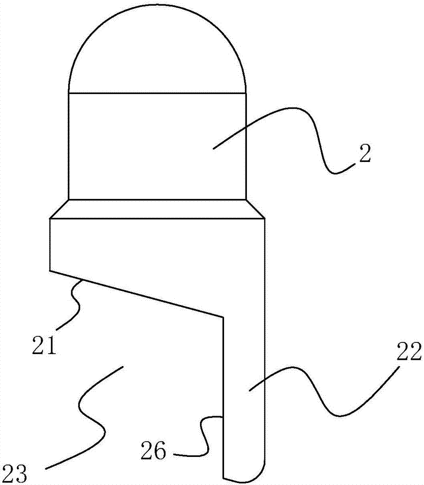 一種針頭帶有斜面的探針連接器的制作方法與工藝