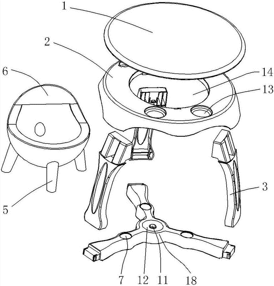 一種兒童餐桌的制作方法與工藝