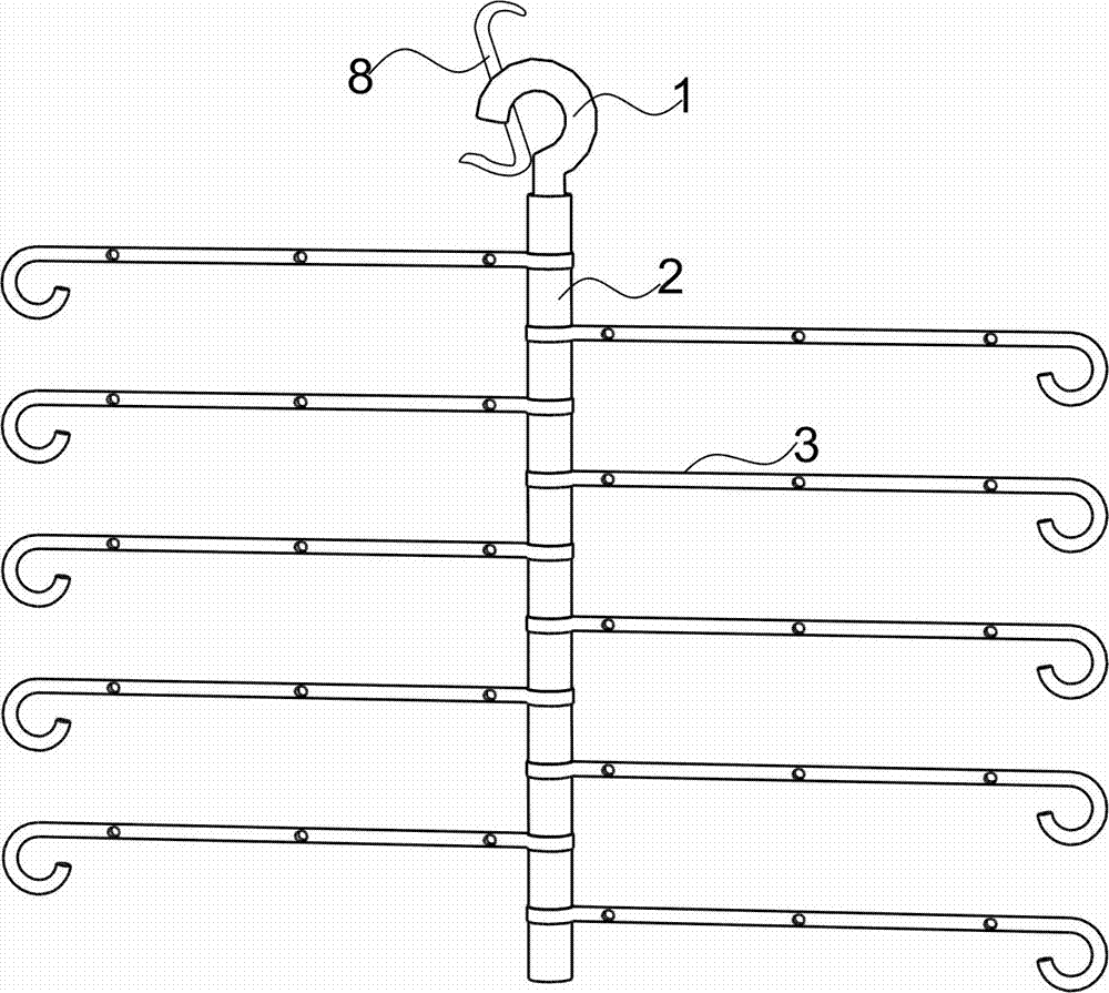 一種多功能衣架的制作方法與工藝