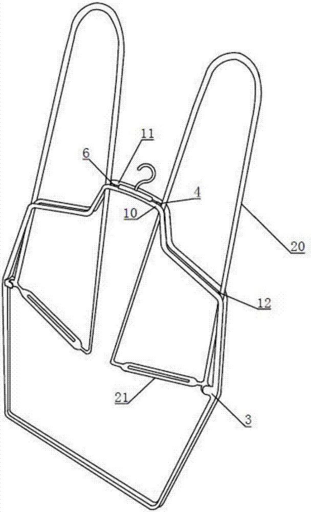 新型易穿脱衣架的制作方法与工艺