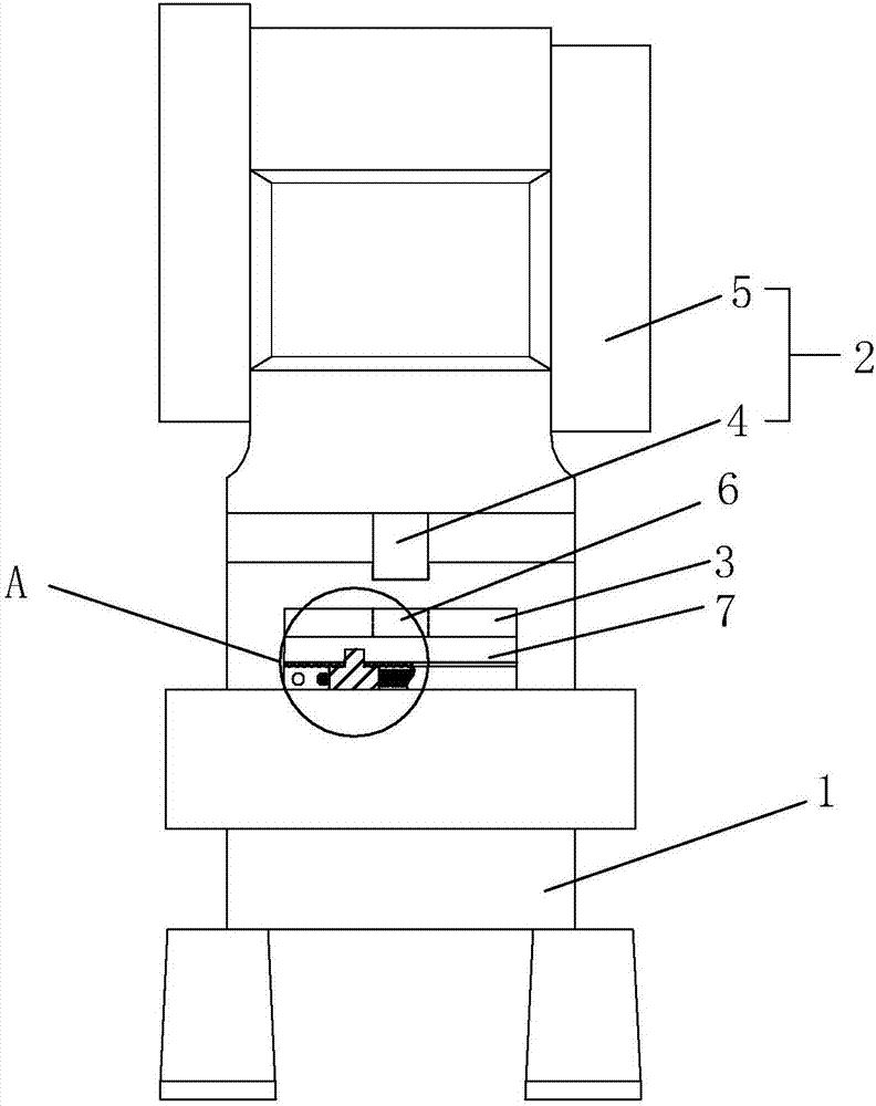 沖孔壓力機(jī)的制作方法與工藝