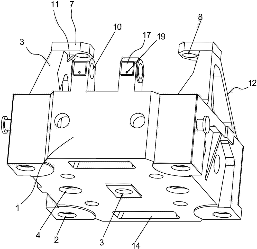 合模機(jī)構(gòu)尾板的制作方法與工藝