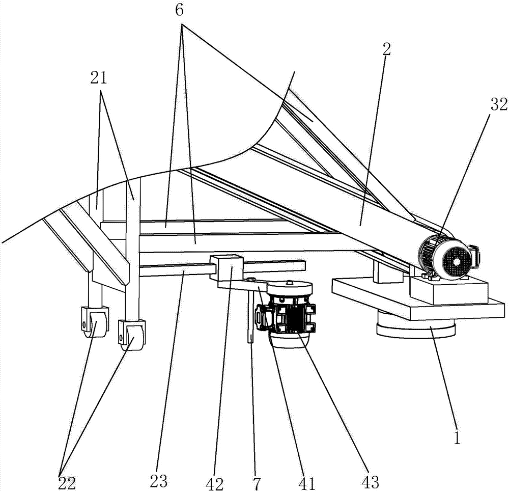 一種洗沙機(jī)傳送機(jī)構(gòu)的制作方法與工藝