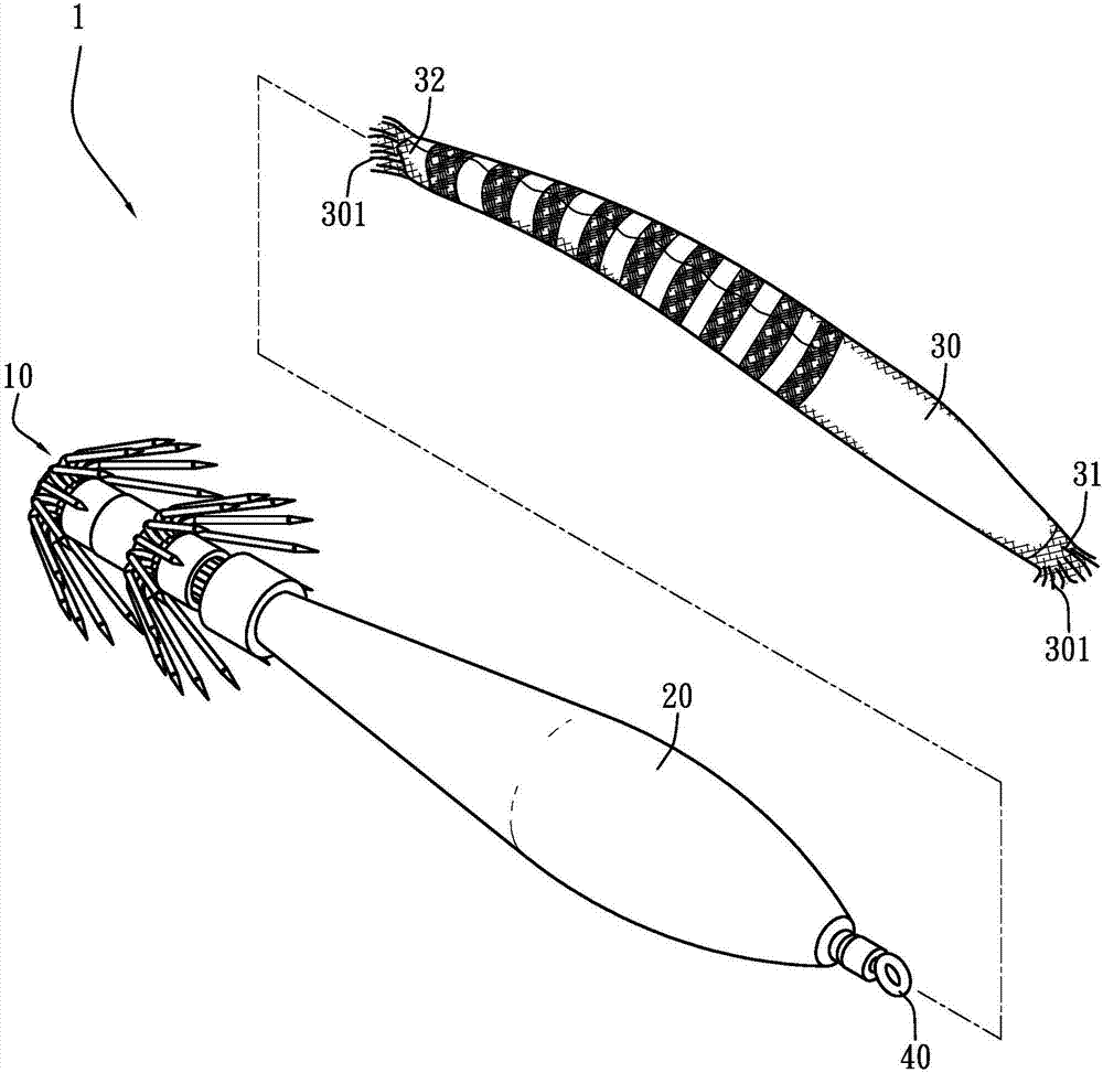 魚(yú)餌的外衣結(jié)構(gòu)的制作方法與工藝