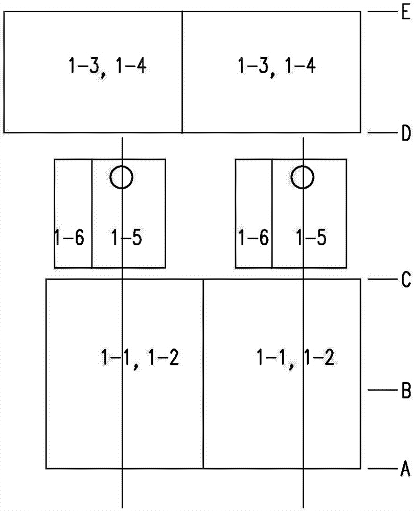 分軸燃氣?蒸汽聯(lián)合循環(huán)機組低位聯(lián)合主廠房布置結(jié)構(gòu)的制作方法與工藝