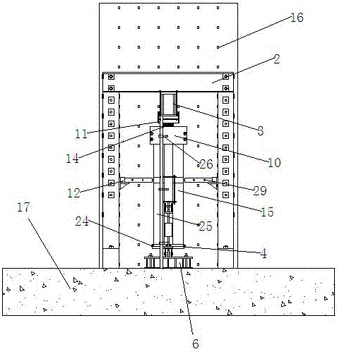 装配式异形柱结构加载装置的制作方法