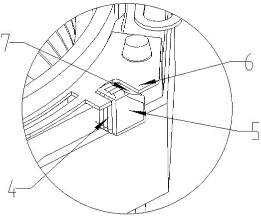 微型照相音圈马达的透镜支撑体和后簧片焊接配合结构的制作方法与工艺