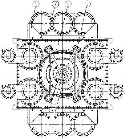 一种用于大直径深井的反井钻机的主驱动装置的制作方法