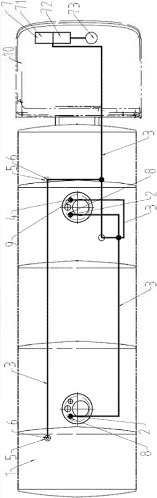 具有液體狀態(tài)監(jiān)測(cè)裝置的液罐車的制作方法