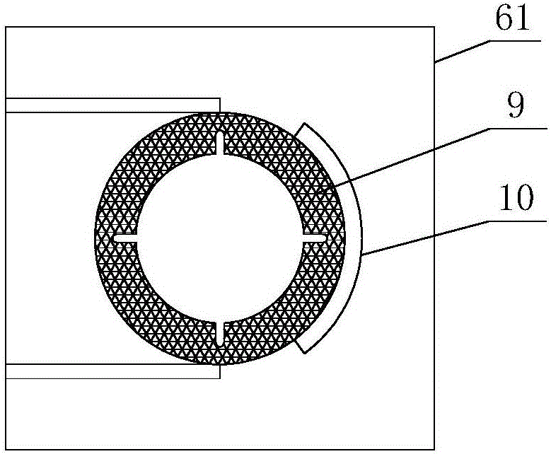 一种旋转式连续上下料的阀片加工装置的制作方法