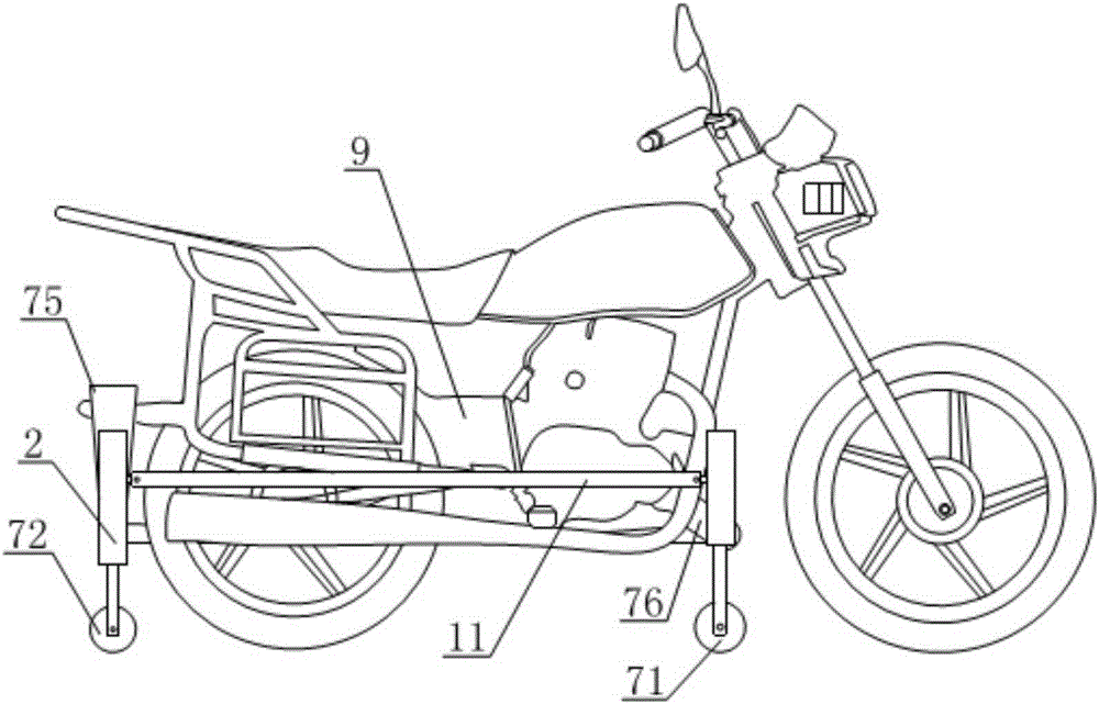 摩托车防护杠的制作方法与工艺
