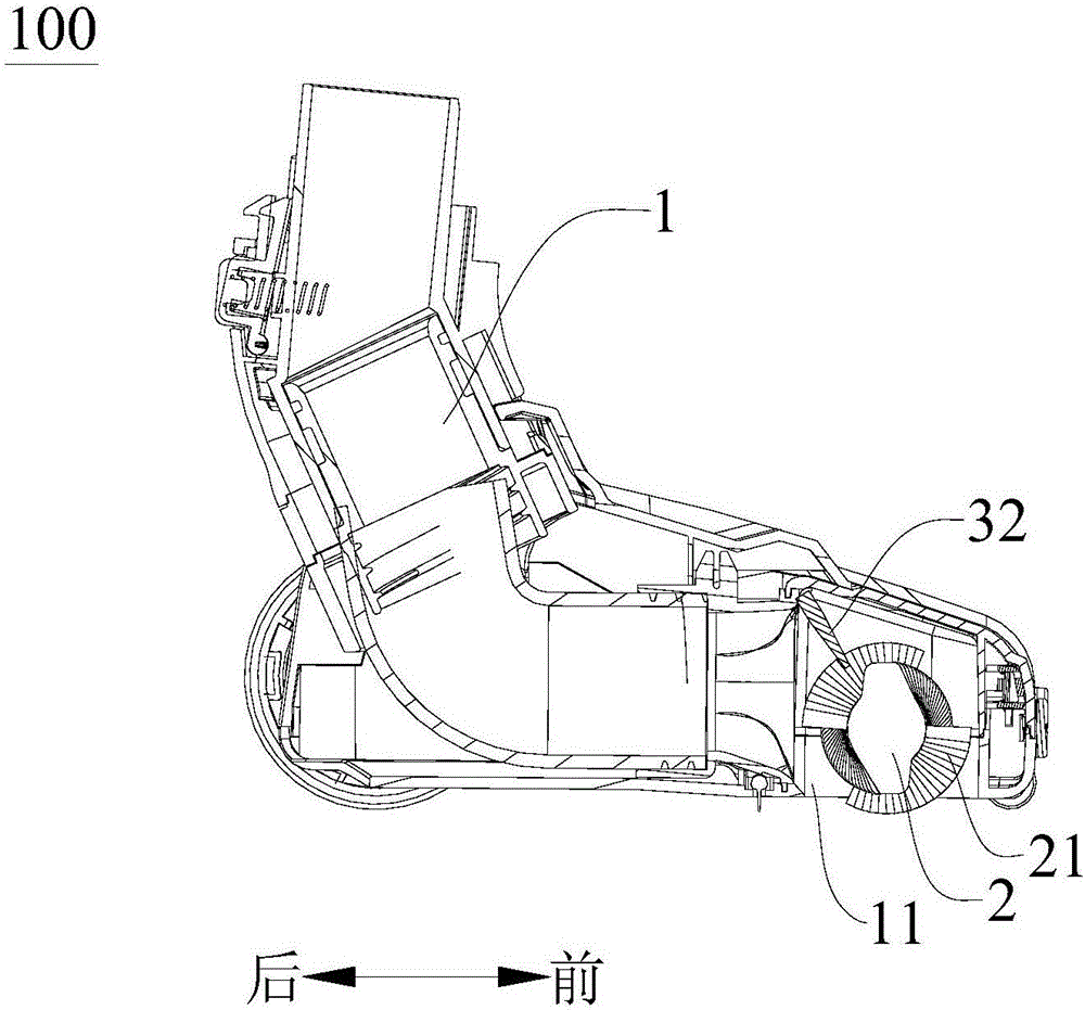 用于吸塵器的地刷組件及具有其的吸塵器的制作方法與工藝