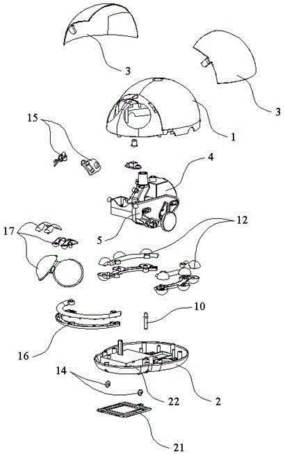 電動(dòng)泡泡甲蟲玩具的制作方法與工藝